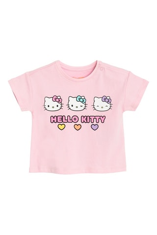 T-shirt et short Hello Kitty Sanrio - Rose