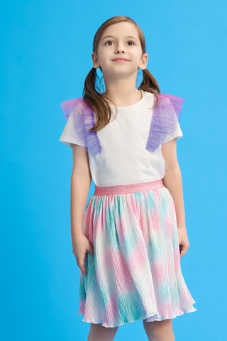 Jupe tie and dye - Rose