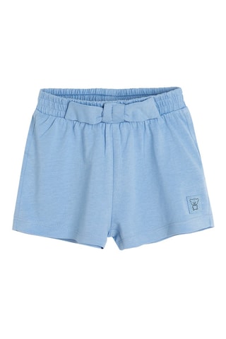 Body et short Blanc et bleu clair