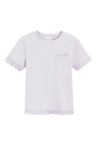 T-shirt -  Rose clair