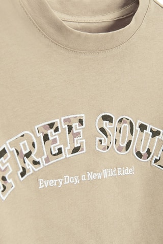 T-shirt - Beige