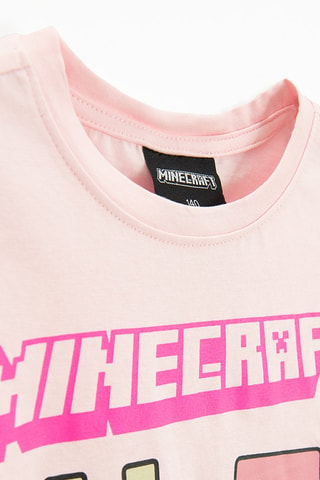 T-shirt Minecraft -  Rose