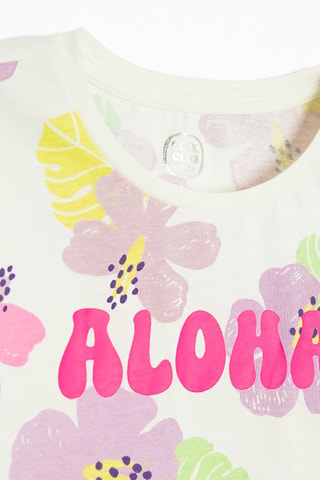 T-shirt -  Blanc