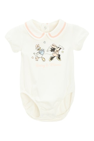 Body et bloomer Minnie et ses amis Disney - Ecru et saumon