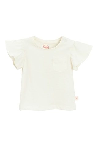T-shirt et short - Ecru et corail
