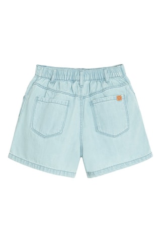 Jupe-short en jean - Ciel
