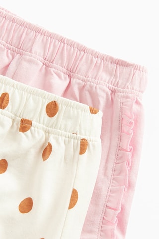 2 shorts - Rose et blanc