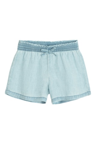 Short en jean - Ciel