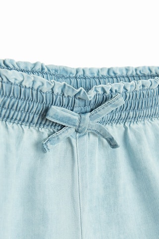 Short en jean - Ciel