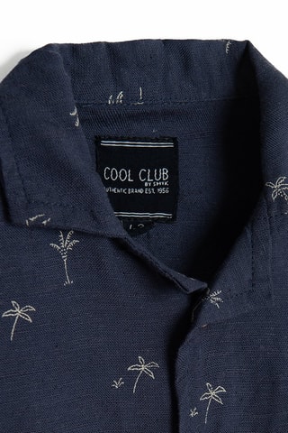 Chemise et short - Bleu marine