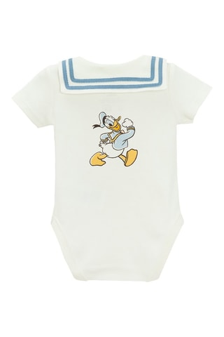 Body et short Donald Disney - Blanc