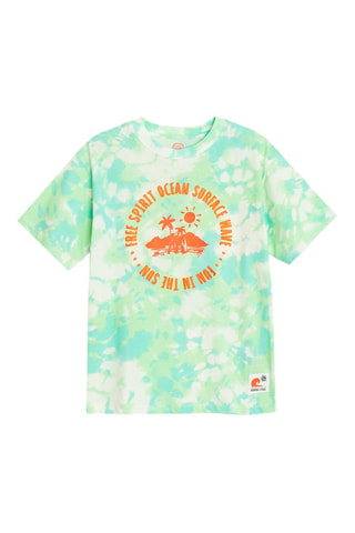 T-shirt tie and dye - Blanc