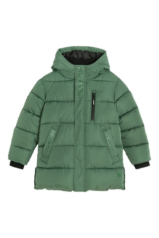 Doudoune à capuche - Vert