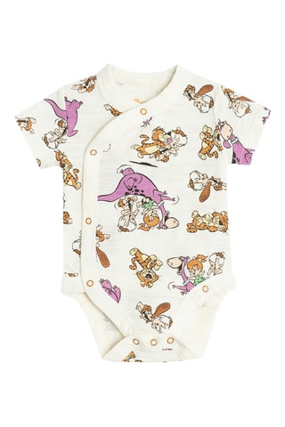 2 bodys Famille Pierrafeu - Beige