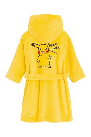 Peignoir à capuche Pikachiu Pokemon - Jaune