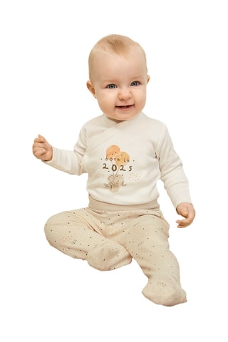 Body et pantalon - Beige