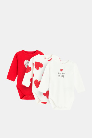 3 bodys - Blanc