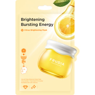Frudia - Masque en tissu éclaircissant - Vitamine C - Visage - 1 unité