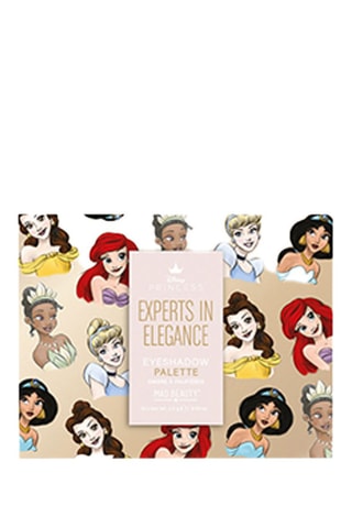 Palet met 12 Oogschaduws Prinsessen Disney - Oranje en Roze - 12 x 1,1 g