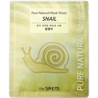 The SAEM - Masque en tissu hydratant - Bave d'escargot - Visage - 1 unité