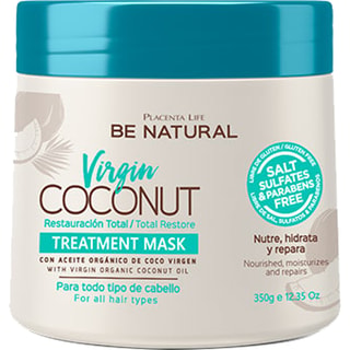 Masque hydratant - Huile de coco - Tous types de cheveux - 350 g