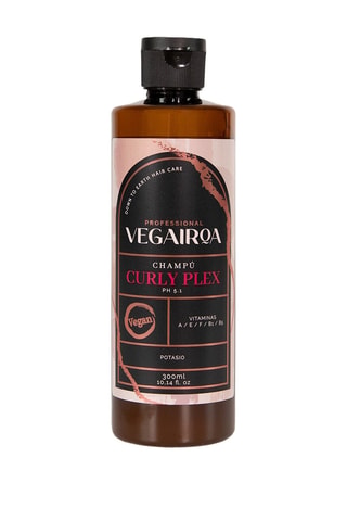 Shampoing curly plex Vegairoa - Cheveux bouclés - 300 ml