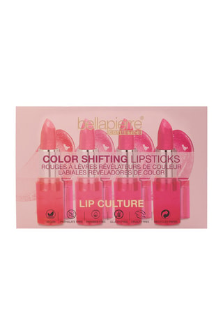4 Stuks Lippenstift Color Shifting - 3 kleuren