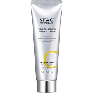 Mousse nettoyante purifiante - Vitamine C, collagène & acide hyaluronique - Visage - 120 ml