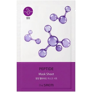 Masque en tissu nourrissant - Peptides - Visage - 1 unité