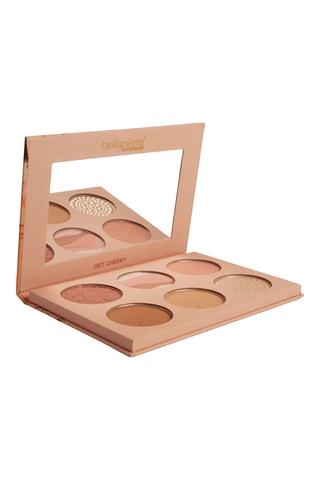Palet met blush, bronzing poeder en highlighter -  Get Cheeky - 9 g