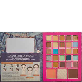 Palet 25 Kleuren Oogschaduw - 90s Glam - Teint & ogen