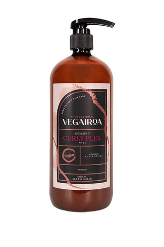 Shampoing curly plex Vegairoa - Cheveux bouclés - 1000 ml