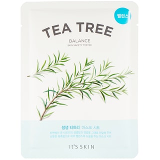 Masque en tissu équilibrant - Arbre à thé - Visage - 1 unité
