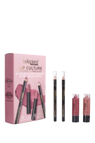Kit rouge à lèvres et crayon Lip culture - 4 produits