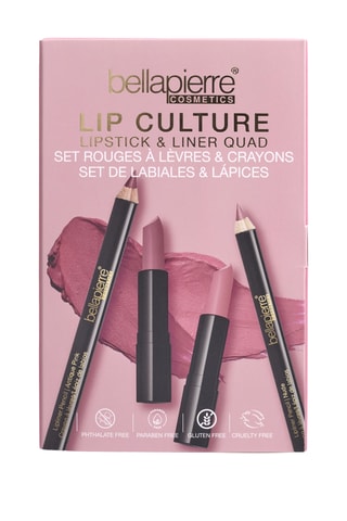 Kit rouge à lèvres et crayon Lip culture - 4 produits
