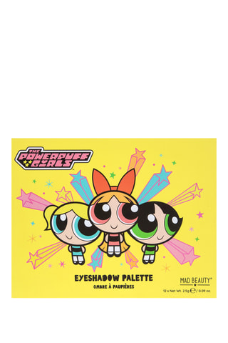 Palette 12 fards à paupières Les Super Nanas Cartoon Network - 30 g