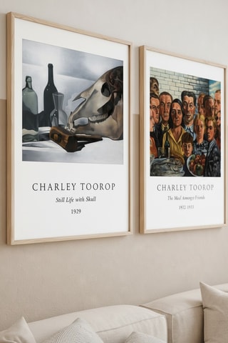 2 tableaux Charley Toorop - 30 x 40 cm