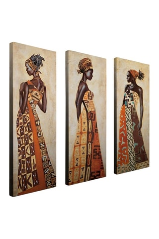 3 tableaux - 20 x 70 cm