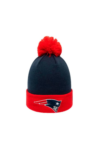Bonnet Pop Team Knit Neepat - Bleu marine et rouge