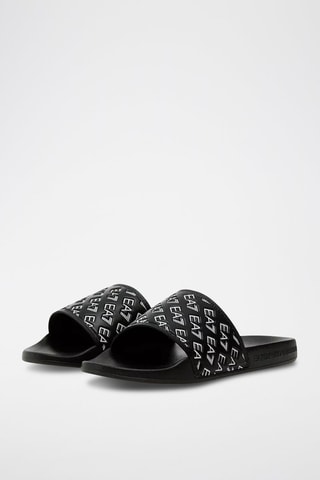Claquettes - Noir et blanc