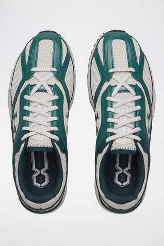 Baskets en cuir - Vert