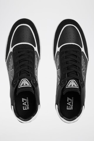Baskets en cuir - Noir et blanc