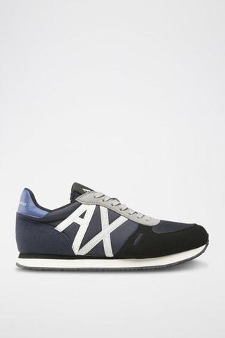 Sneakers - Bleu marine et noir