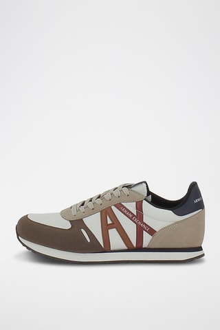 Sneakers - Marron et beige