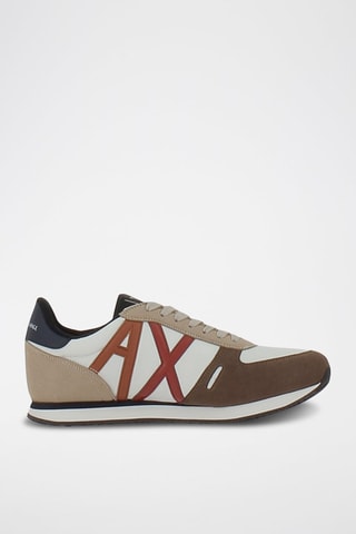 Sneakers - Marron et beige