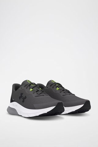 Baskets en cuir Under Armour HOVR Turbulence 2 RS - Gris et blanc