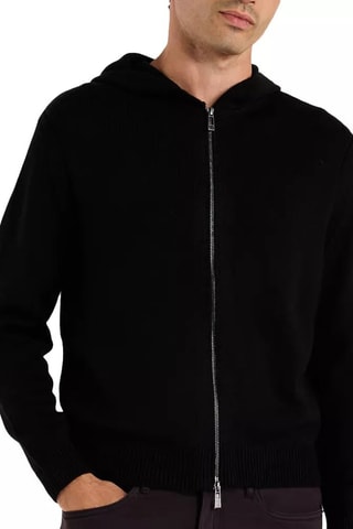 Gilet en laine vierge - Noir