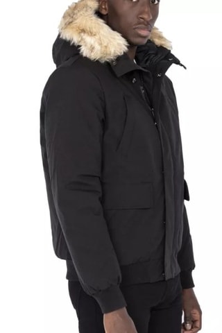 Parka à capuche - Noir