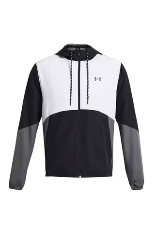 Veste à capuche - Noir, blanc et gris 