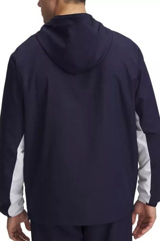 Coupe-vent à capuche - Bleu marine